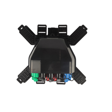 IP65/IP68 مقاوم للماء 1x8 مربع طرفي الألياف البصرية: حاوية CTO البصرية في الهواء الطلق