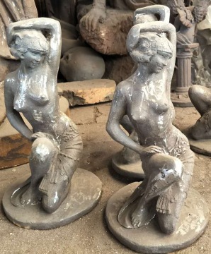 metal character for garden and home decoration