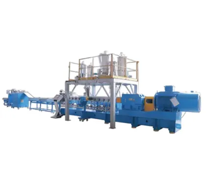 Equipment for engineering plastic granulation