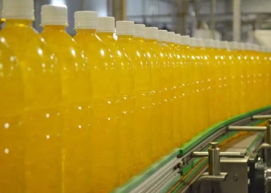 Automatic Full Bottle Conveyor System For Beverage Production Line China