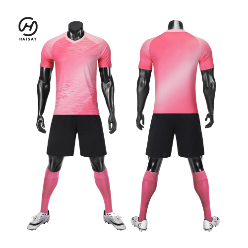 Hot selling quick dry breathable soccer wear sublimation training soccer kits sublimation soccer jersey green
