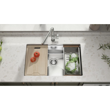 Miao 28x18-inch single bein kitchen sink