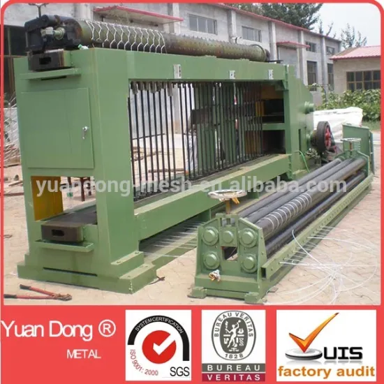 PLC Control Gabion Mesh Making Machine for stone cage