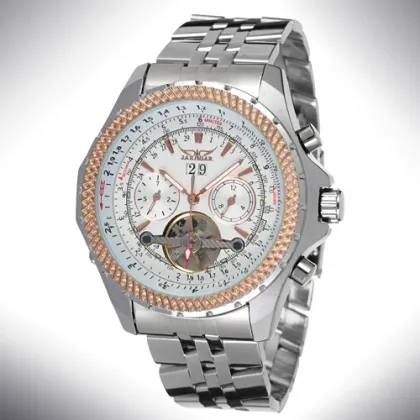 OEM/ODM Stainless Steel Wrist Mechanical Watch