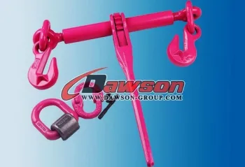 Ratchet Load Binder with Grab Hooks (G80 EN12195-3 Standard)