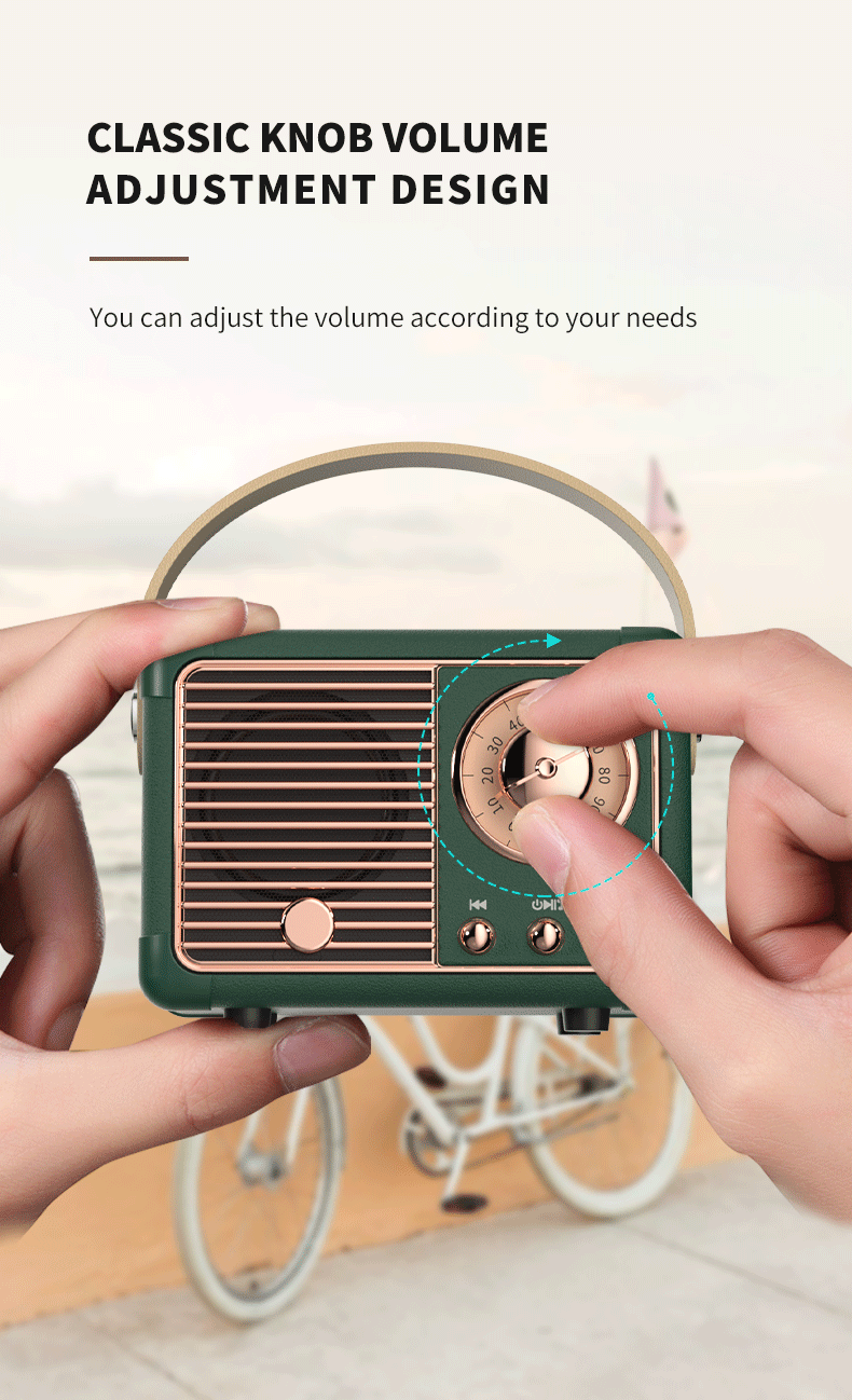 Hm 11 Mini Bluetooth Retro Speaker 7 Gif