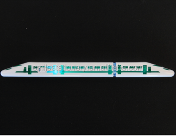Forme de train spéciale clignotant le stylo à balle lumineuse LED