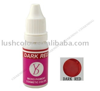 YD permanent makeup semi-paste dark red tattoo pigment