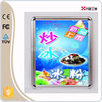 advertising snap poster aluminum frame