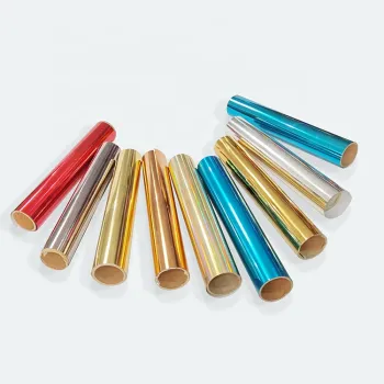 High-Quality Hot Stamping Foil and Metallic Heat Transfer Vinyl Films for Printing Centers