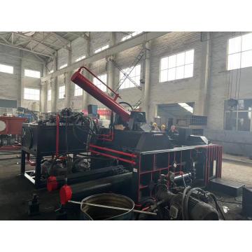 Mild Steel Sheets Triple Action Scrap Baling Machine