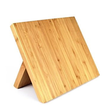 Bamboo Wood Magnetic Kitchen Knife Display Stand
