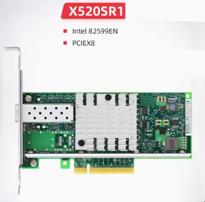 10G Fiber Optic Network Cards: Intel X520-SR1 SR2 & DELL X520-DA2 DA1 JL82599ES