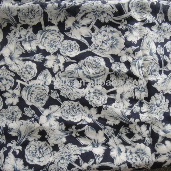 10.5mm 100%silk Tencel voile fabric in print