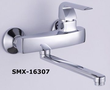 Brass Kitchen /Wall-Mounted Faucet (SMX-16307)