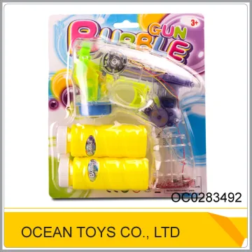 Best quality plastic soap bubble shooter gun toy OC0283492
