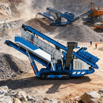 Unit Layar Mobile dengan Kapasitas Agregat 700 TPH