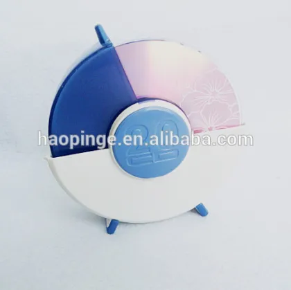 Plastic cute cd case cd weight of cd case