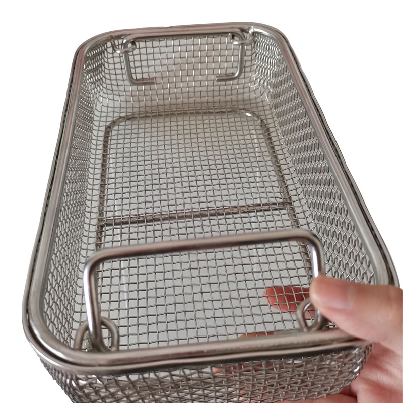 Stainless Steel Mesh Stamping Disinfection Filter Basket