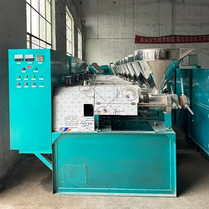 Big Capacity Edible Oil Processing Equipment: Sesame Oil Press Machine & Flaxseed Oil Making Machine