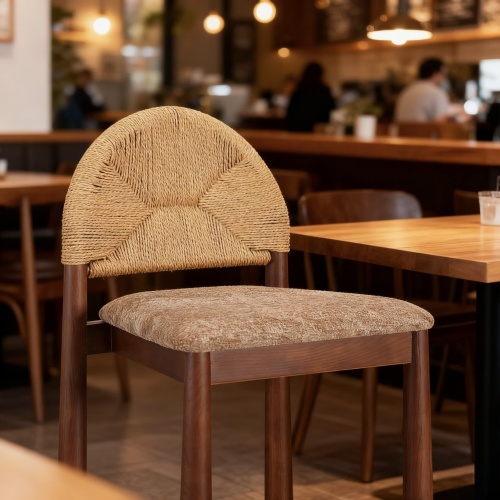 Nordic Retro Design Home Furniture Simple Wood Chair