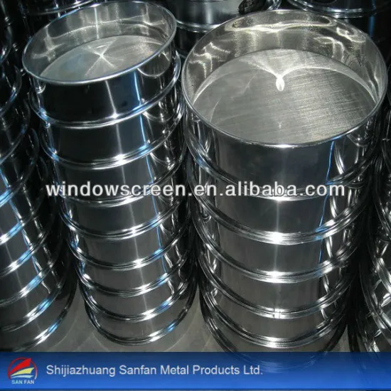 laboratory soil testing sieve