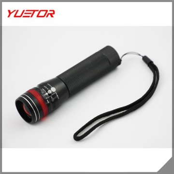 High quality and power flashlight zoomble led bulb flashlight