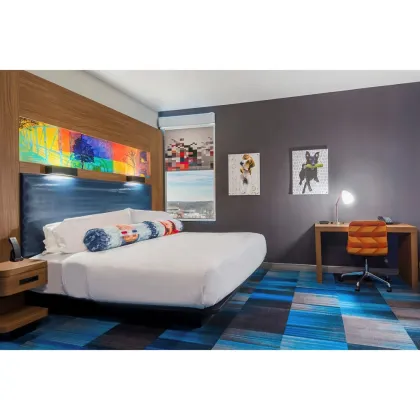 Urban-Inspired Apartment-Style Aloft Hotels Marriott Guest Room Furniture