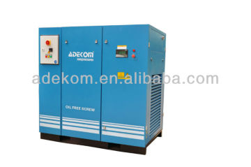 55 kW oil free screw air compressor