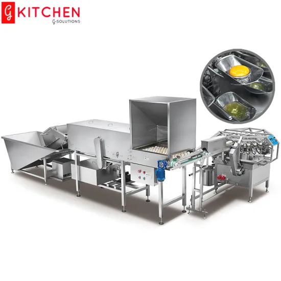 High Efficiency Commercial Egg Shell and Yolk Separator and Breaker Machine