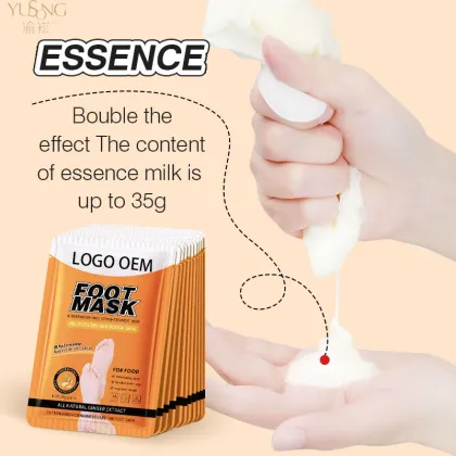 Fresh Ginger Exfoliation Foot Mask for Moisturizing and Hydrating Tender Skin