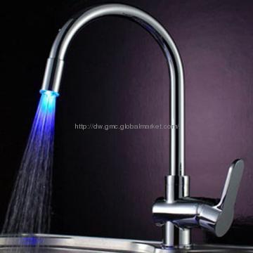 Top quality brass sink faucet /LED 155521 faucet