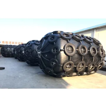 Pneumatic Floating Inflatable Marine Rubber Fender - Little Dolphin 3x5m