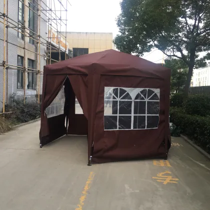 Outdoor Camping Folding Tent with Shading Awning