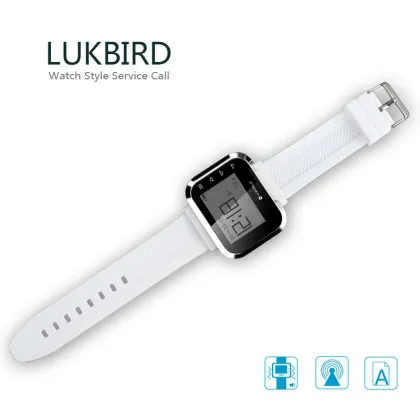 wrist pagers wireless calling system restaurant for waiters with CE, CCC, ROHS