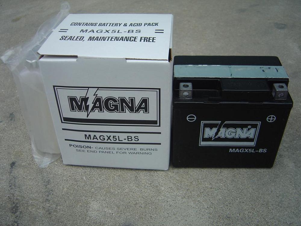 12V 5Ah MF Motor Batteries