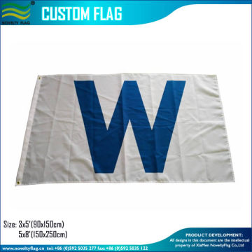 3x5ft In stcok Chicago Cubs Win Wrigley Field W Flag