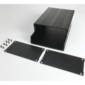 펀칭 홀 알루미늄 압출 전자 인클로저 박스