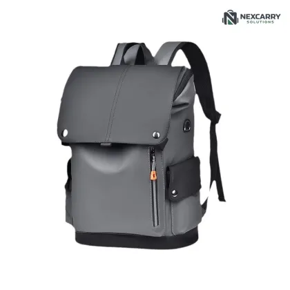 PU Leather Men`s Stylish PU Backpack