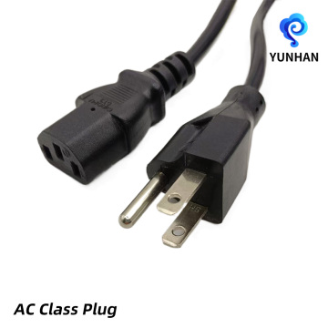 US Standard Three Pin IEC Power Cord