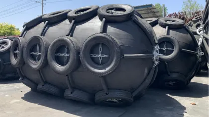 Marine Fender ISO17357 Pneumatic Rubber Yokohama Fender