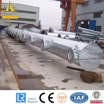 220kV Steel Tubular Poles in Dodecagon