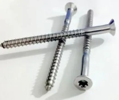 Countersunk Head Tapping Screws With Hexalobular Slot