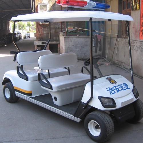 4seats patrol golf cart/police golf cart