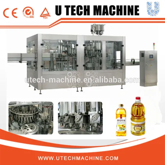 Pneumatic Actuator Vegetable Oil Filling Station