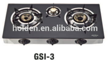 GSI-3 good quality Tempered glass gas stove