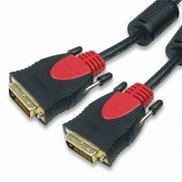 DVI Cable Assemblies, Available in 30, 28, 26 and 24AWG Wire, OEM Orders are Welcome