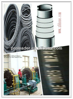 china !!DIN EN856 SAE 100 R15 Multispiral Hydraulic Hose