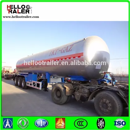 Tri-axle LPG Storage Tank Trailer LPG Tank Trailer from manufacturing