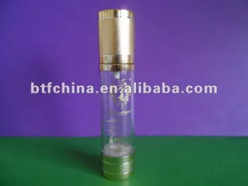 washing airless cream bottle